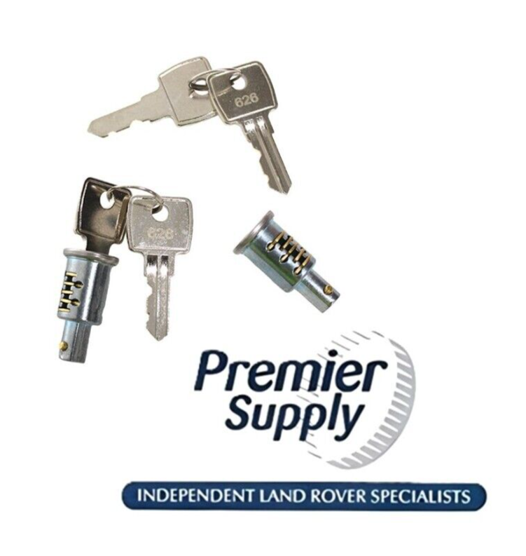 LAND ROVER SERIES 3 ANTI BURST DOOR LOCK LATCH BARREL & KEY SET 395142