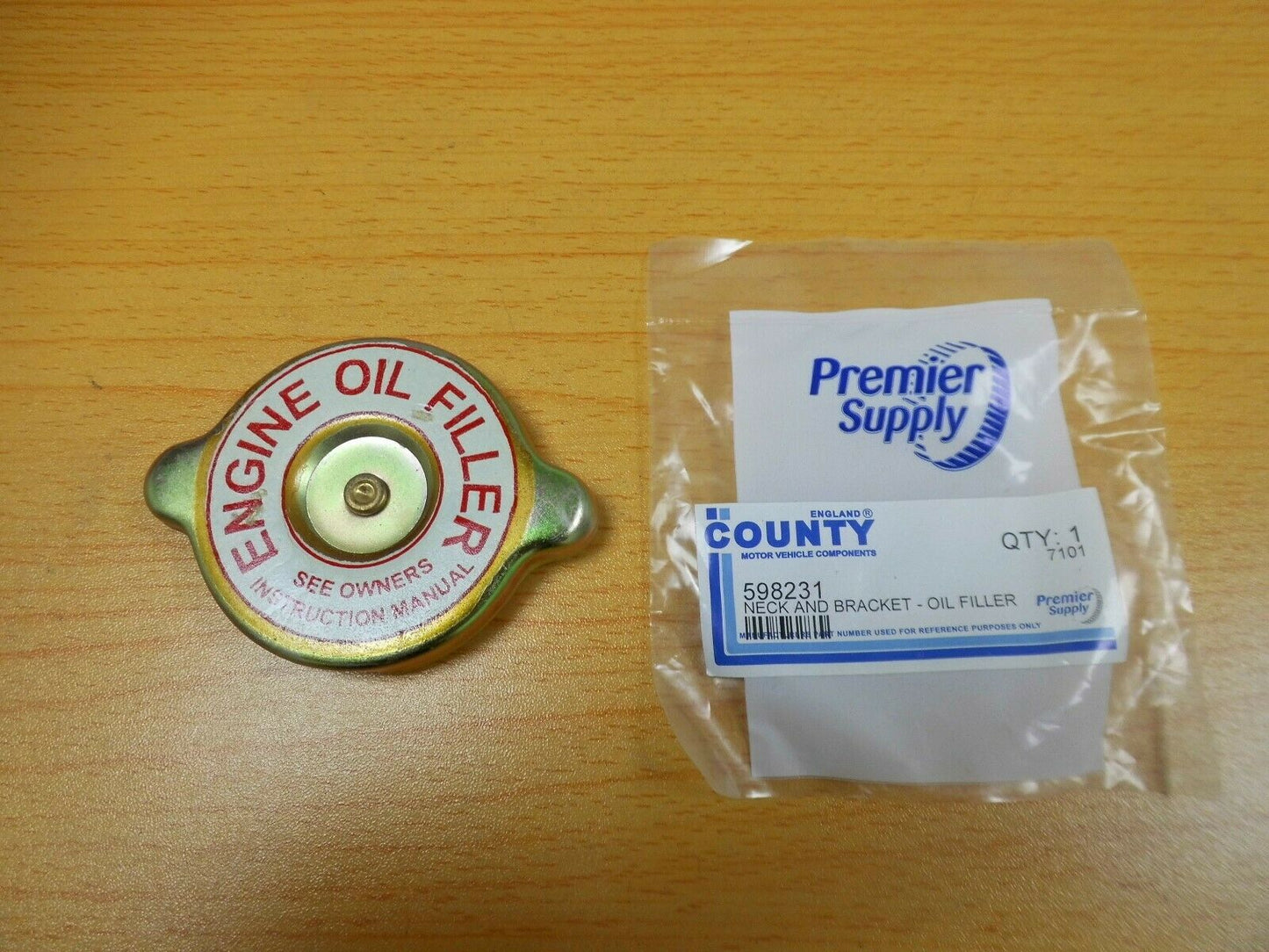 LAND ROVER SERIES 2A, 3 OIL FILLER CAP 598231