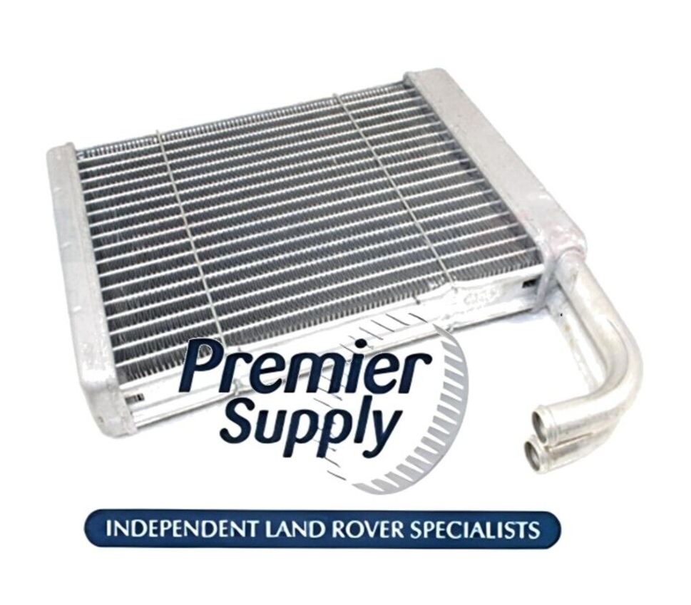 LAND ROVER DEFENDER HEATER MATRIX EARLY TYPE CURVED DOWNWARD PIPES AAP817