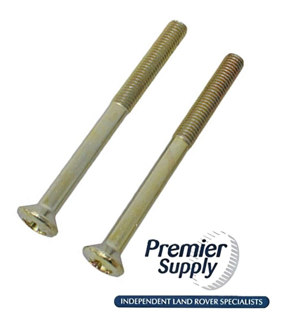 2 x LAND ROVER DEFENDER 110 REAR SIDE DOOR LOWER COUNTER SUNK HINGE BOLT AFU1036