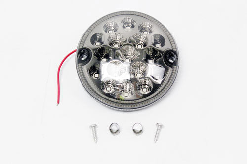 AMR6526LEDSM - 95mm smoked LED stop tail light for Defenders