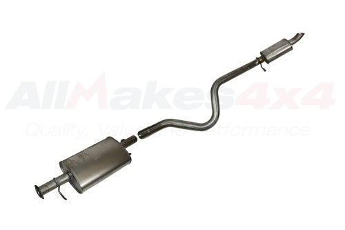 ESR2391 - SILENCERS AND TAIL PIPE ASSEMBLY - LESS CATALYST - 300TDI - Suitable for Discovery 1 From ALLMAKES