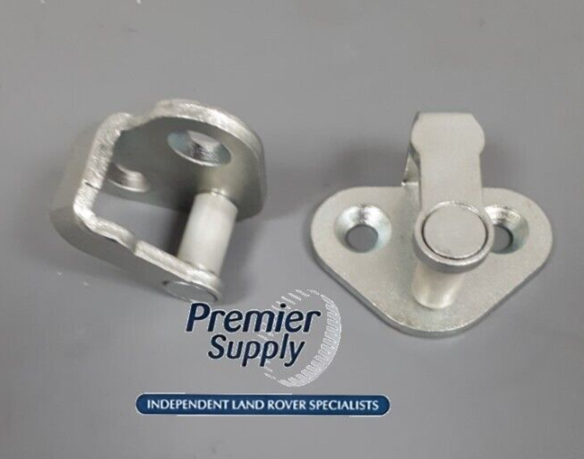 Land Rover Defender Door Latch Striker Plate FQB500130 x2