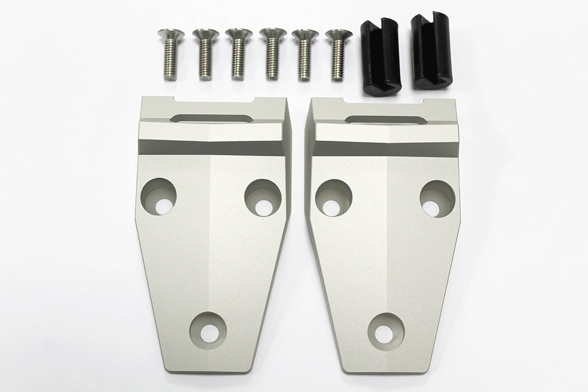 GA1152 - ALUMINIUM BONNET HINGE KIT SILVER From ALLMAKES