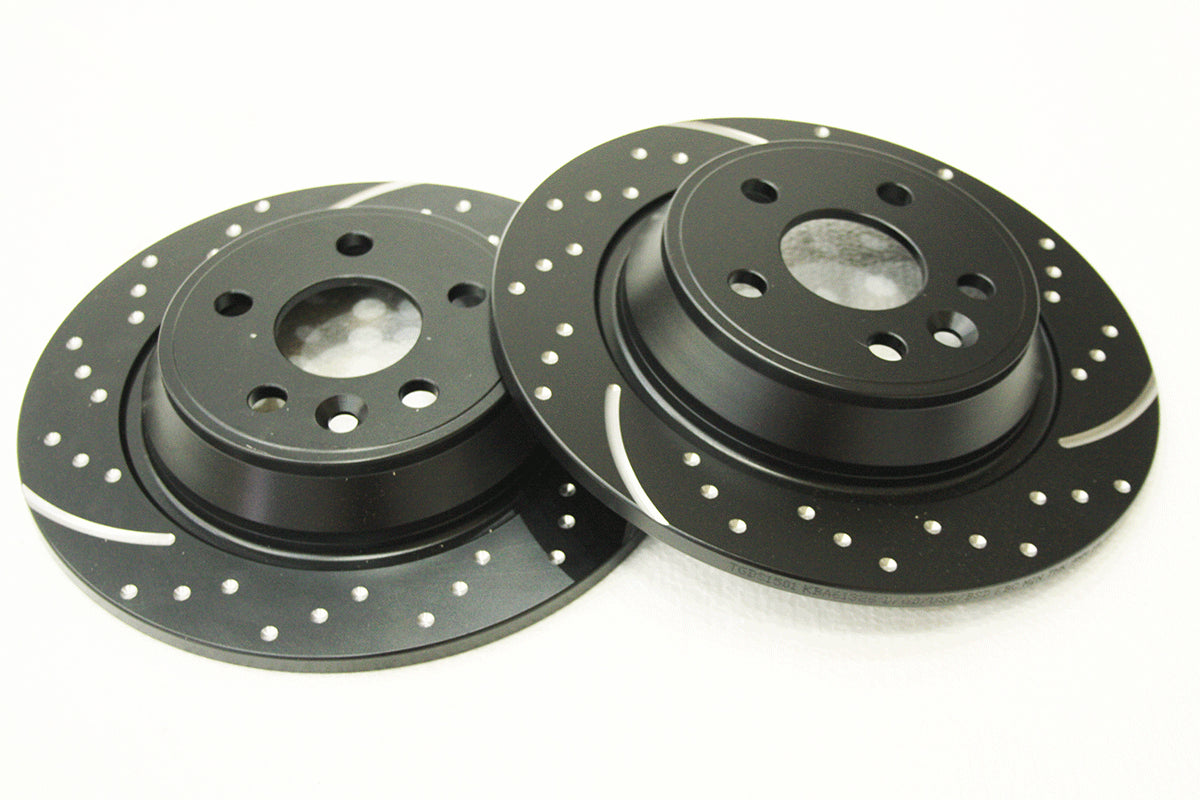 GA4554 - BRAKE DISC REAR (PAIR) From EBC