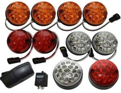 GL1292 - LED COLOURED LIGHT KIT 73MM - DEFENDER From WIPAC
