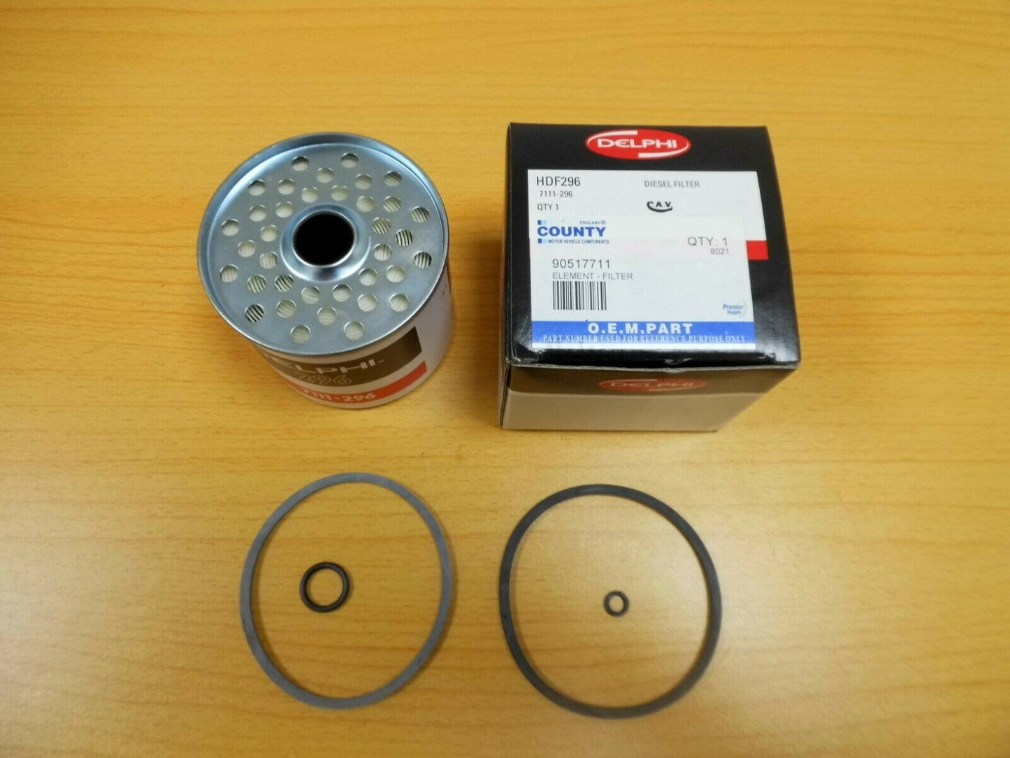 DELPHI HDF296 DIESEL FUEL FILTER