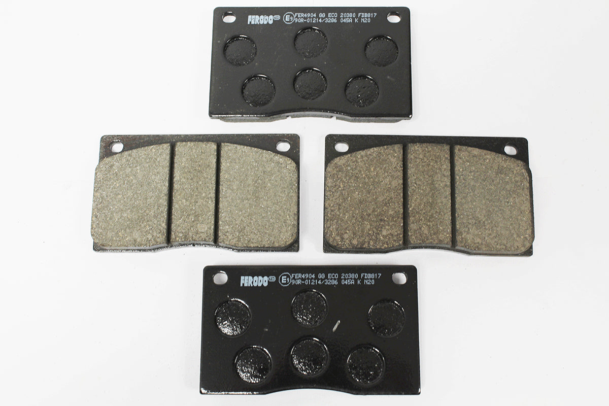 JLM1510-F - BRAKE PAD SET-FRONT DS420/XJ12S3/XJS From FERODO