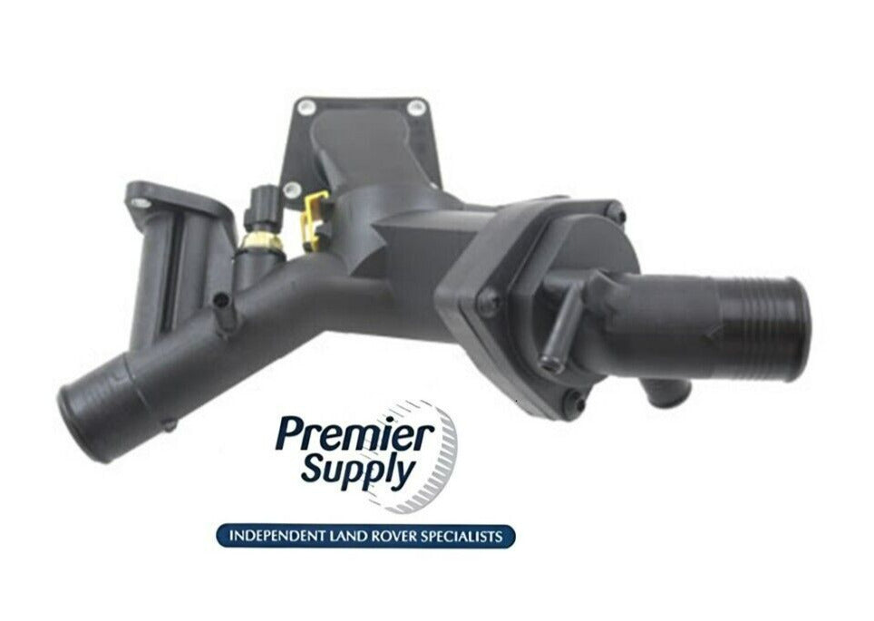 RANGE ROVER SPORT DISCOVERY 3 4.4 V8 PETROL THERMOSTAT & HOUSING LR005631