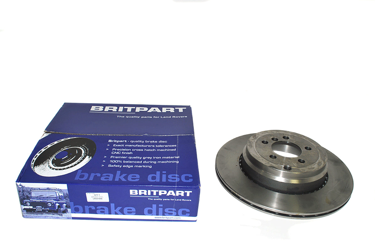 LR031846 - REAR BRAKE DISC - 5.0 V8 PETROL SC - TD8 4.4 DIESEL - Suitable for Range Rover 10-12 From PR2 ALLMAKES OE