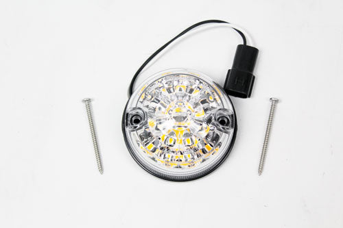 73mm clear LED front indicator for Defenders