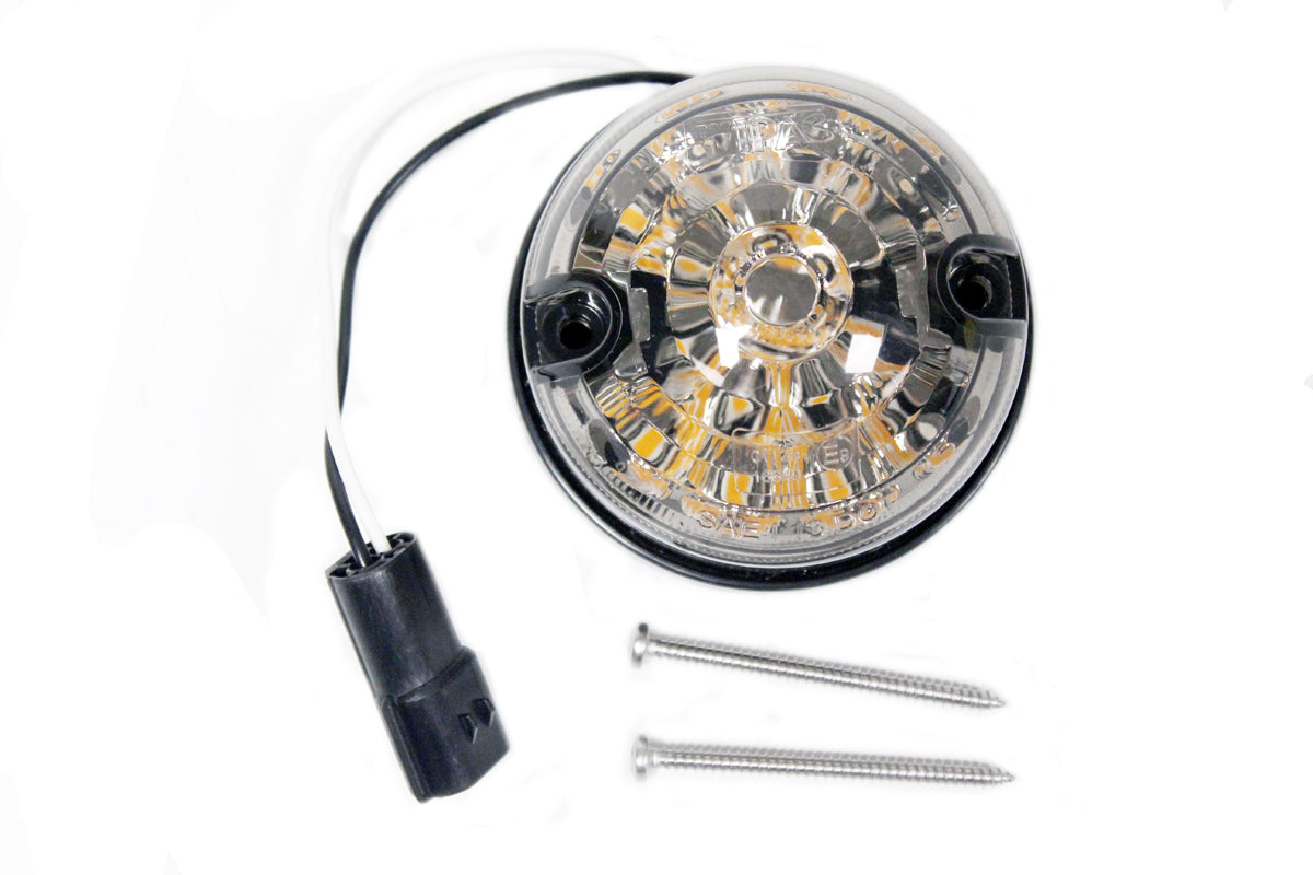 LR048188SM - 73mm SMOKED LED front indicator for Defenders