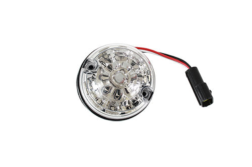 73mm CLEAR LED stop tail light for Defenders