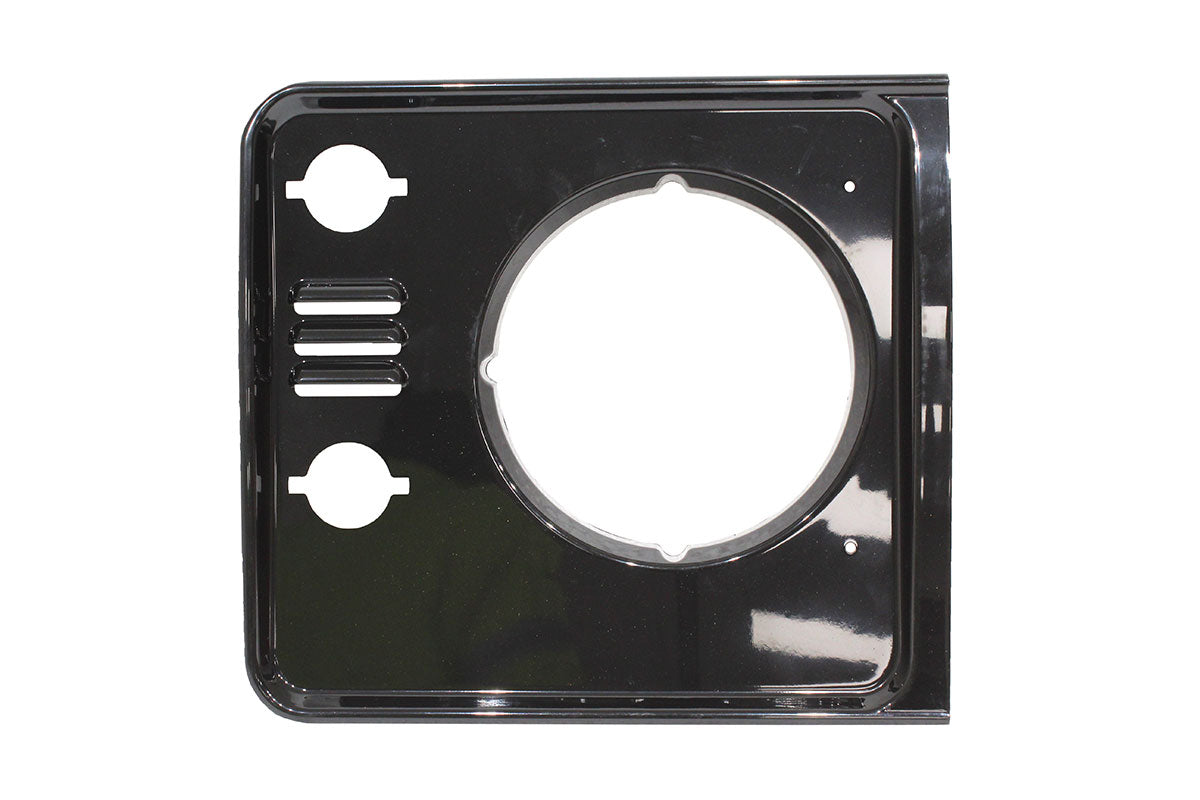 LR051109 - FINISHER - HEADLAMP - GRILLES AND FINISHERS - RH - BLACK - Suitable for All Defenders From ALLMAKES