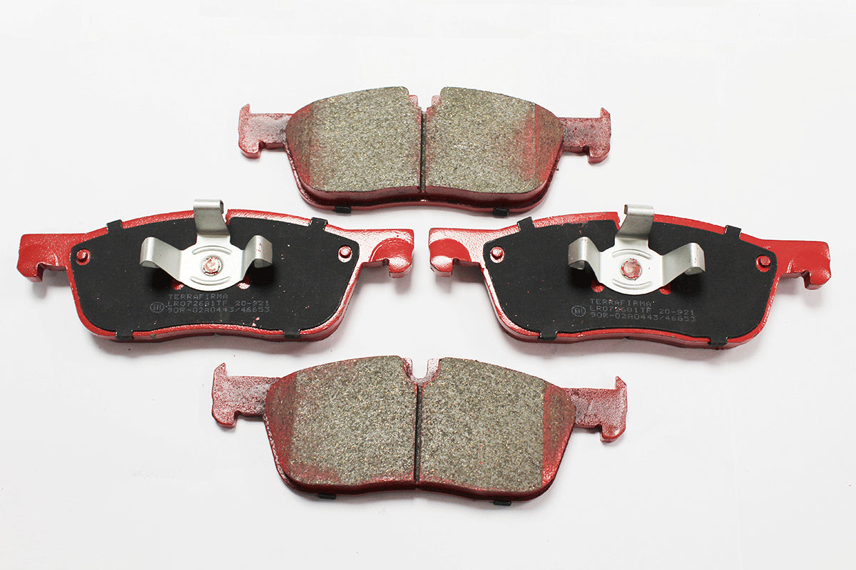 Front Premium Ceramic brake pads for Evoque 2015 on & D Sport