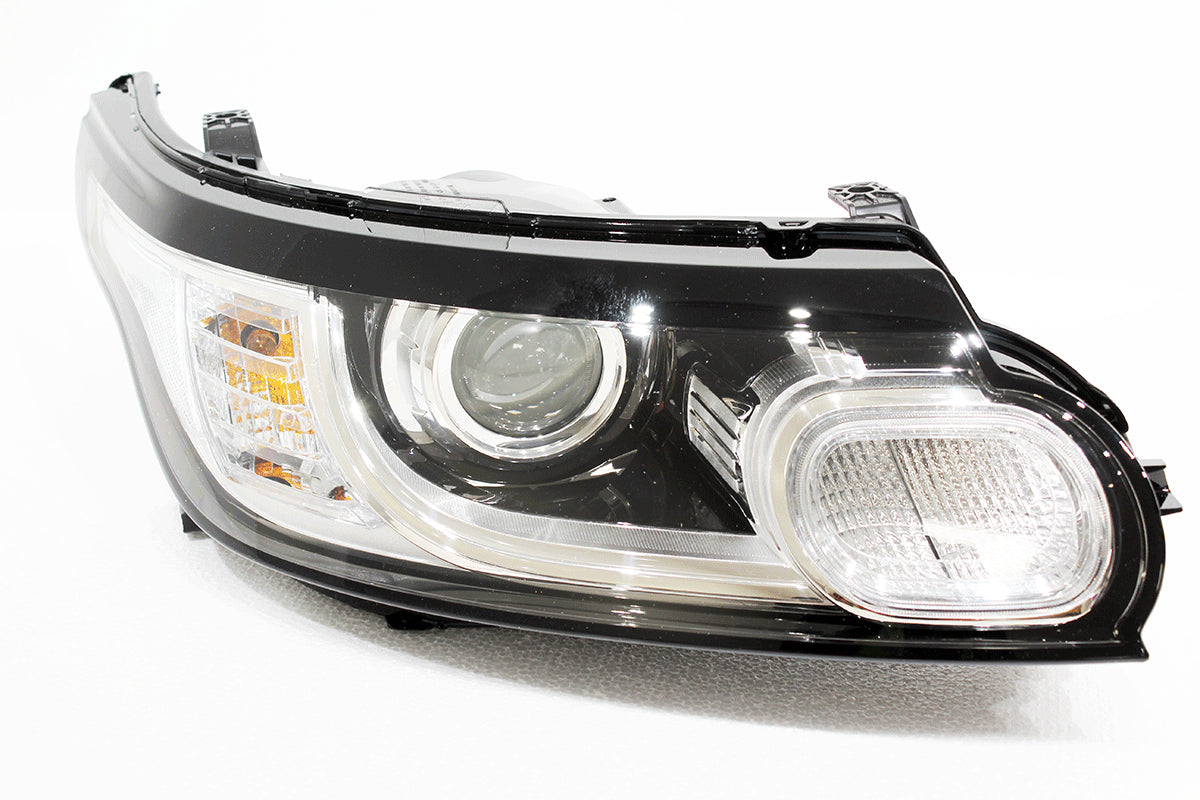 LR090398 - HEADLAMP ASSEMBLY-RHD-RH (+HALOGEN) (V)GA658352> L494 From MARELLI