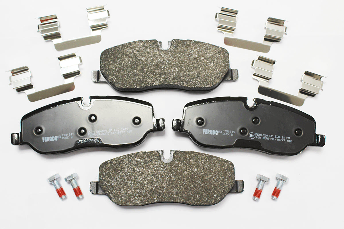 LR134694F - BRAKE PAD SET FOR FRONT BRAKES - Suitable for Discovery 3, Discovery 4, Range Rover 02-09 & Range Rover Sport 05-09 From PR2 FERODO