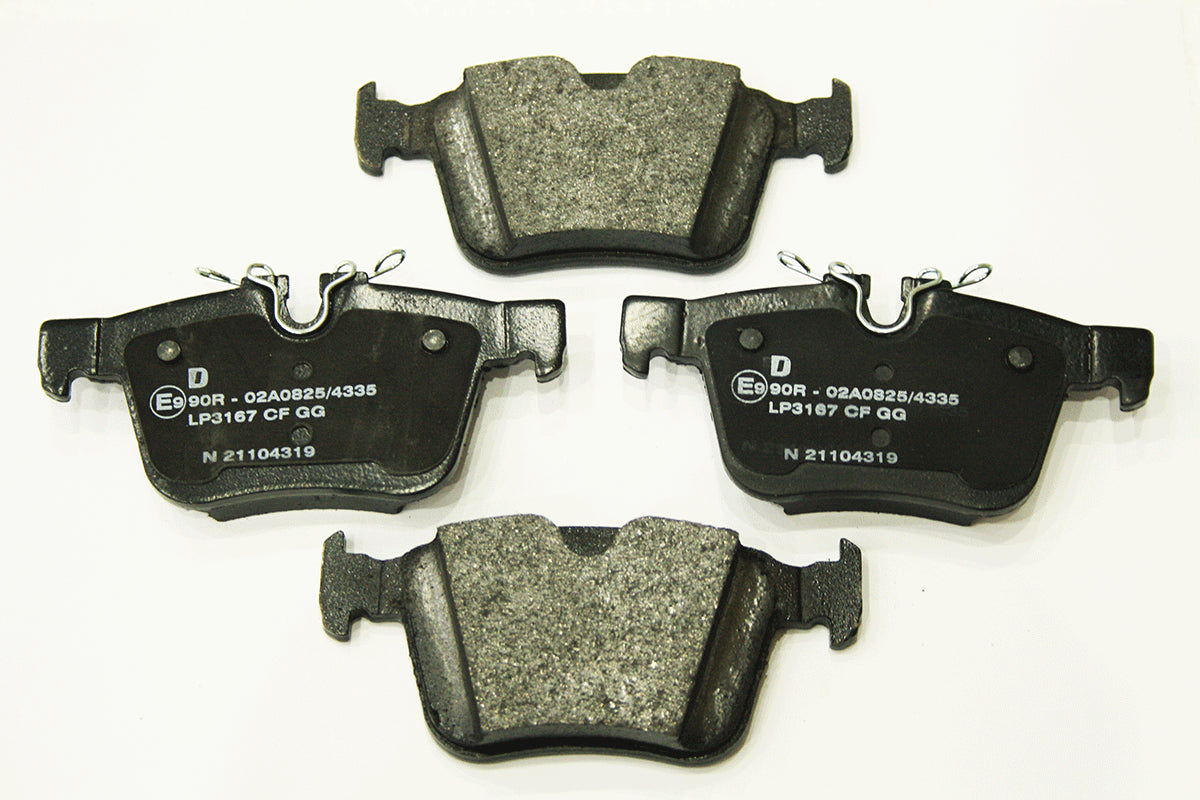 LR160459G - BRAKE PADS - WITH SPRINGS From DELPHI