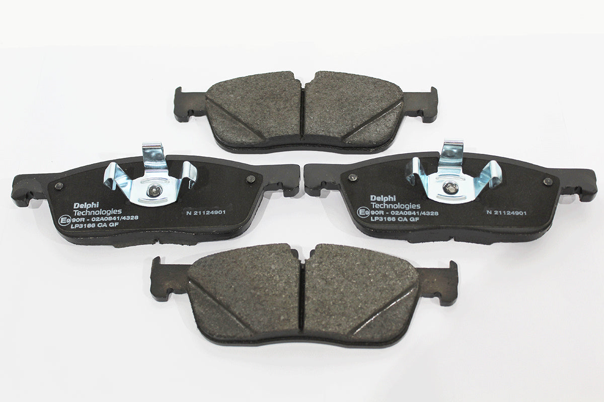 LR160540G - BRAKE PADS - LESS SPRING From DELPHI