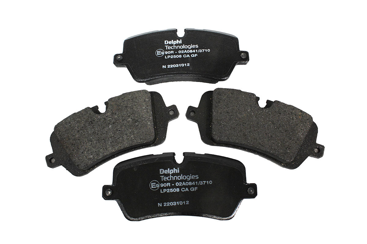 LR164821G - BRAKE PAD SET FOR REAR BRAKES - Suitable for Discovery 5, Range Rover 2013 Onwards & Range Rover Sport 2014 Onwards From DELPHI