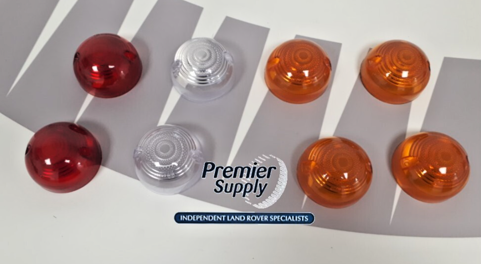 LAND ROVER SERIES 3 & EARLY DEFENDER LIGHT LAMP LENS KIT