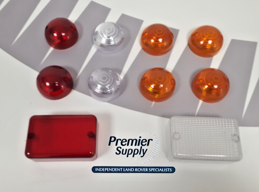 LAND ROVER EARLY DEFENDER LIGHT LAMP LENS KIT