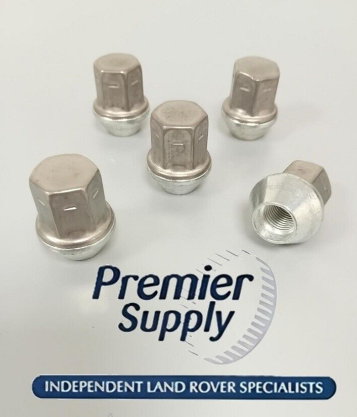 5 x RANGE ROVER EVOQUE FREELANDER 2 DISCOVERY SPORT ALLOY WHEEL NUTS LR001381