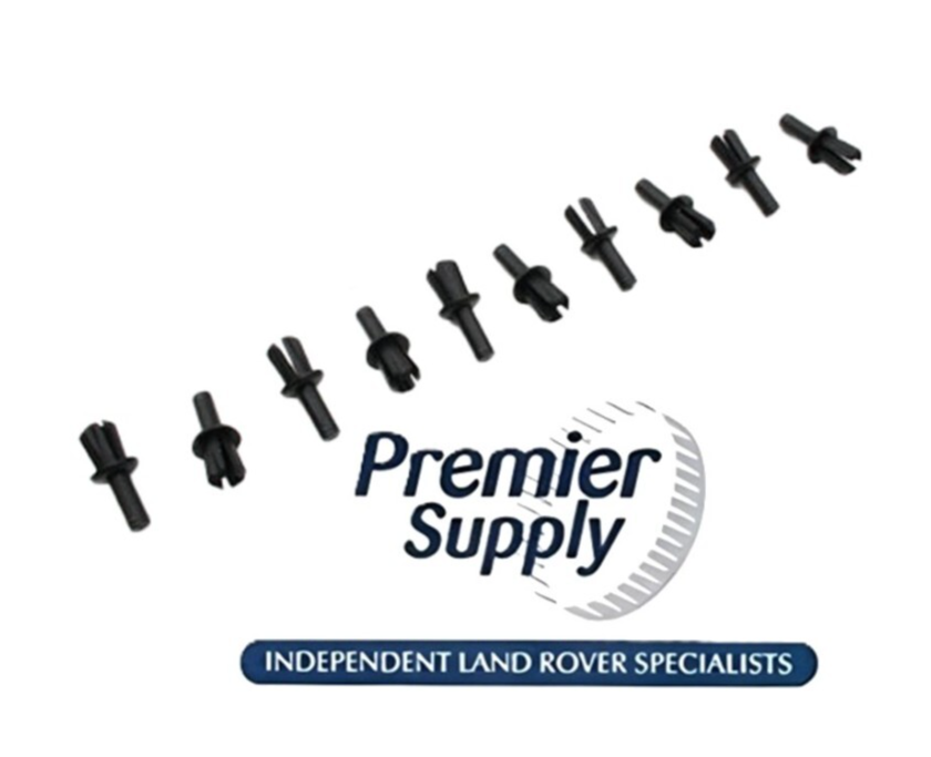 10 x DEFENDER DISCOVERY RANGE ROVER P38 & CLASSIC FREELANDER TRIM CLIPS 79086L
