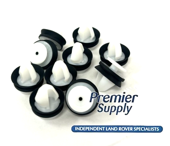 10 x LAND ROVER DISCOVERY FREELANDER RANGE ROVER JAGUAR DOOR TRIM CLIPS LR006101