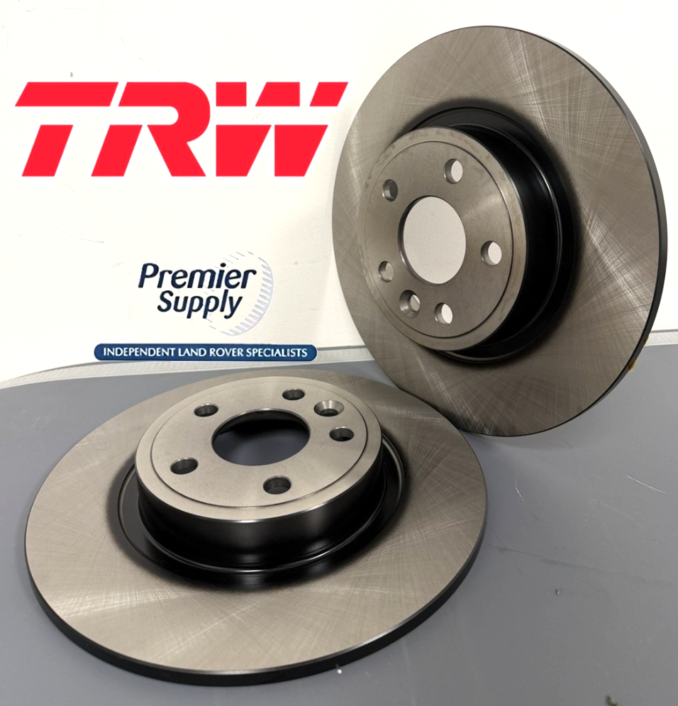 TRW OEM LAND ROVER DISCOVERY SPORT REAR BRAKE DISCS LR061388