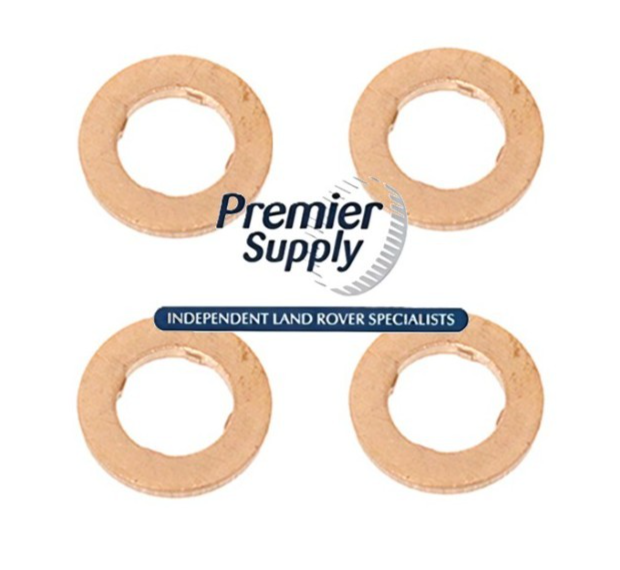 4x 2.0 DIESEL LAND ROVER RANGE ROVER INJECTOR SEALS LR093848