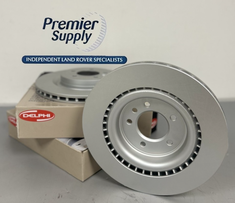 2 x LAND ROVER DISCOVERY 5 RANGE ROVER L405 SPORT L494 REAR BRAKE DISCS LR033302