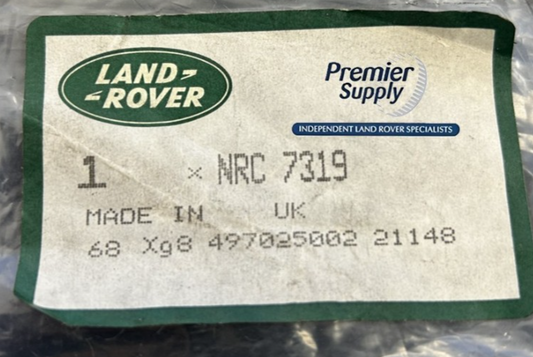 GENUINE LAND ROVER DEFENDER 2.5 DIESEL FUEL PIPE FRONT SEDIMENTOR TO TAP NRC7319
