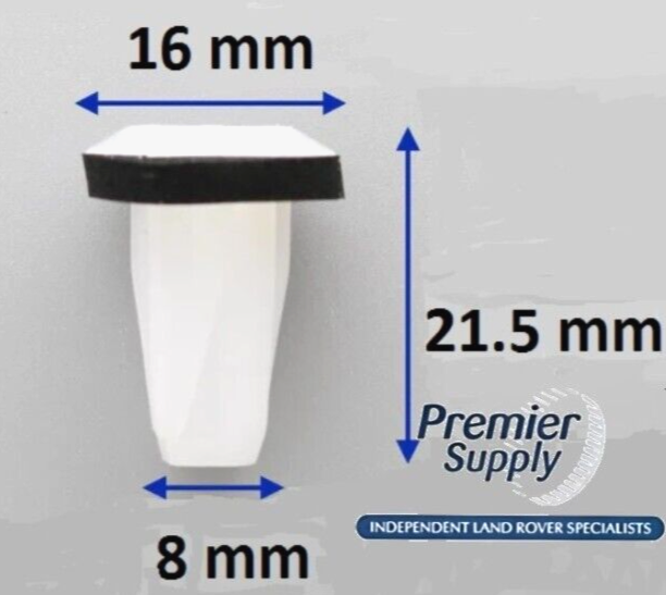 Land Rover, Jaguar Expanding Plastic Nut Screw Grommet RYH500840 X 10