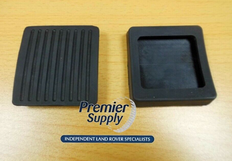 LAND ROVER DEFENDER CLUTCH & BRAKE PEDAL RUBBER KIT 2 x SKE500060