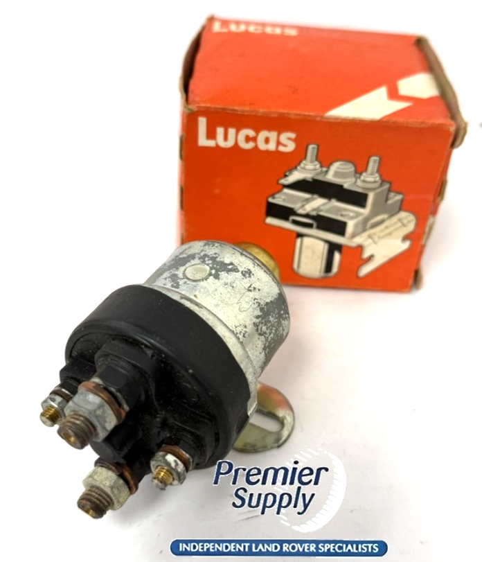 NOS GENUINE LUCAS 24V MANUAL STARTER MOTOR SOLENOID EX MILITARY SRB321 76732