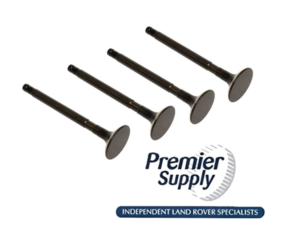 4 x LAND ROVER SERIES 2a & 3 2.25 2286cc DIESEL EXHAUST VALVES STC1127