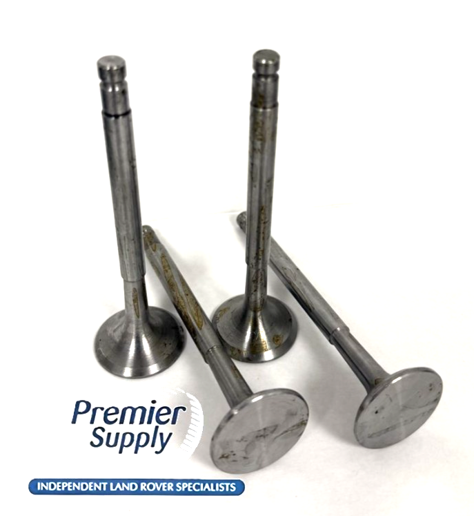 4 x LAND ROVER SERIES 2a & 3 2286cc 2.25 DIESEL EXHAUST VALVES STC1127