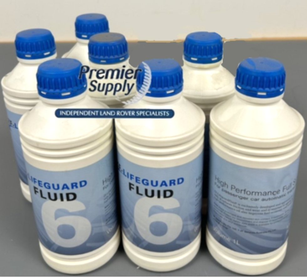 7x ZF LIFEGUARD TRANSMISSION GEARBOX FLUID OIL LAND ROVER RANGE ROVER TYK500050