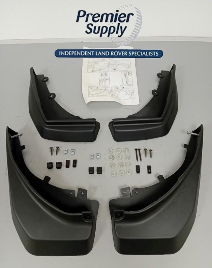 RANGE ROVER EVOQUE DYNAMIC FRONT & REAR MUD FLAP SET KIT VPLVP0066 & VPLVP0070