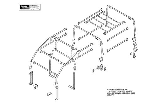 RBL1727SSS - ROLL CAGE From TERRAFIRMA