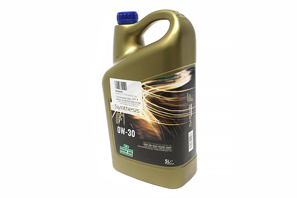 RO0305L - 5 litres of Synthesis F 0W 30 engine oil