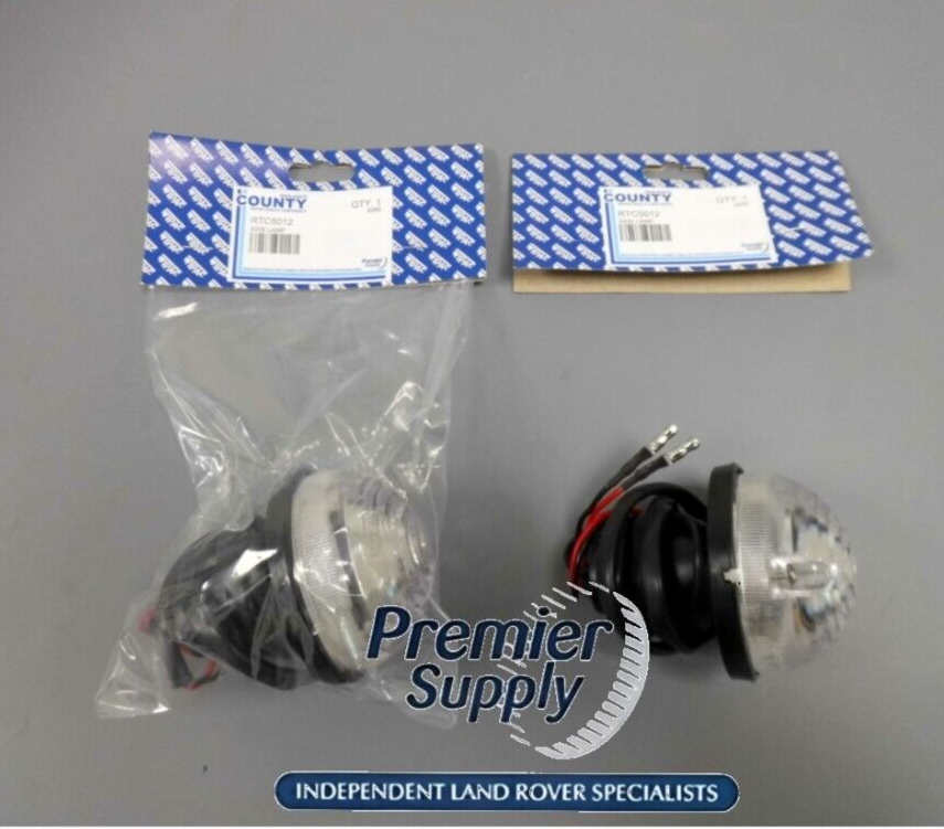 LAND ROVER SERIES 2A,3 / EARLY DEFENDER FRONT SIDE LIGHT RTC5012 X 2 (WIPAC)