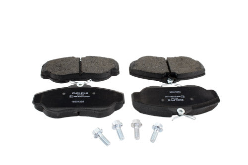 SFP500150G - BRAKE PAD SET - FRONT - INC BOLTS - VENTED DISCS - Suitable for Discovery 2 From PR2 DELPHI