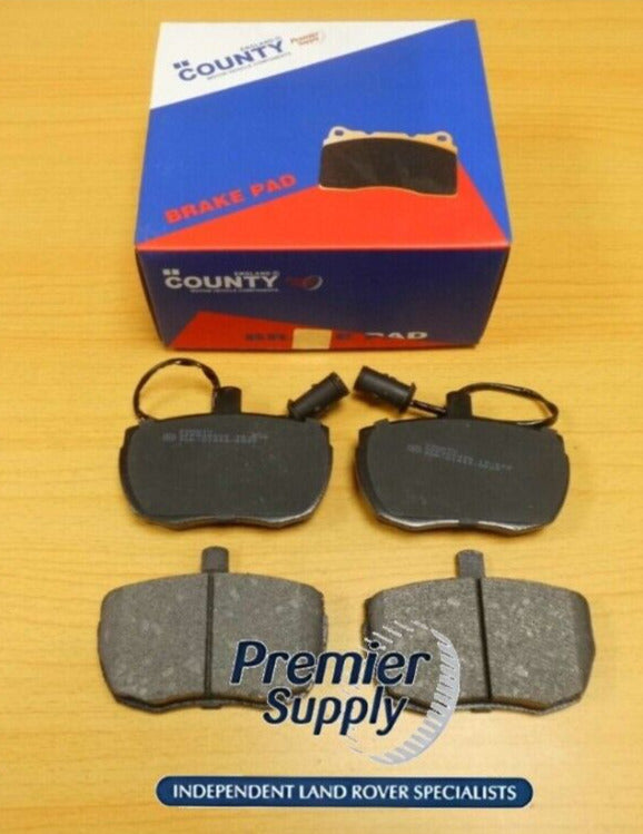 LAND ROVER DISCOVERY 1/RANGE ROVER CLASSIC FRONT BRAKE PADS + SENSOR SFP500220