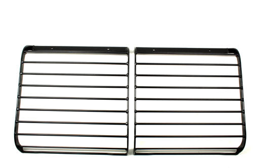 Front hinged light guards for Defenders