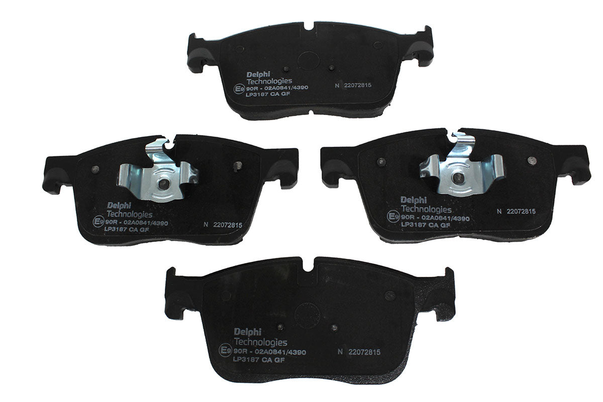 T2H43857-D - BRAKE PAD SET-FRONT X260 X760 X761 From DELPHI