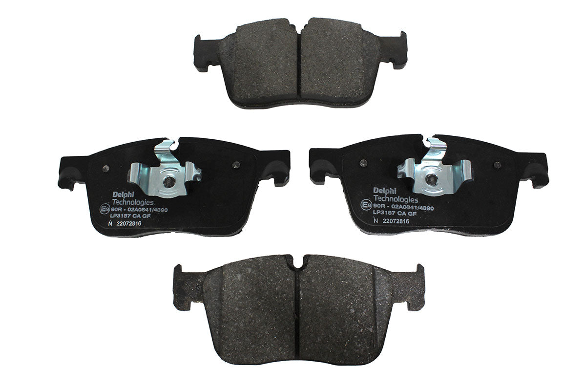 T4N14764-D - BRAKE PAD SET-FRONT X260 X760 X761 From DELPHI