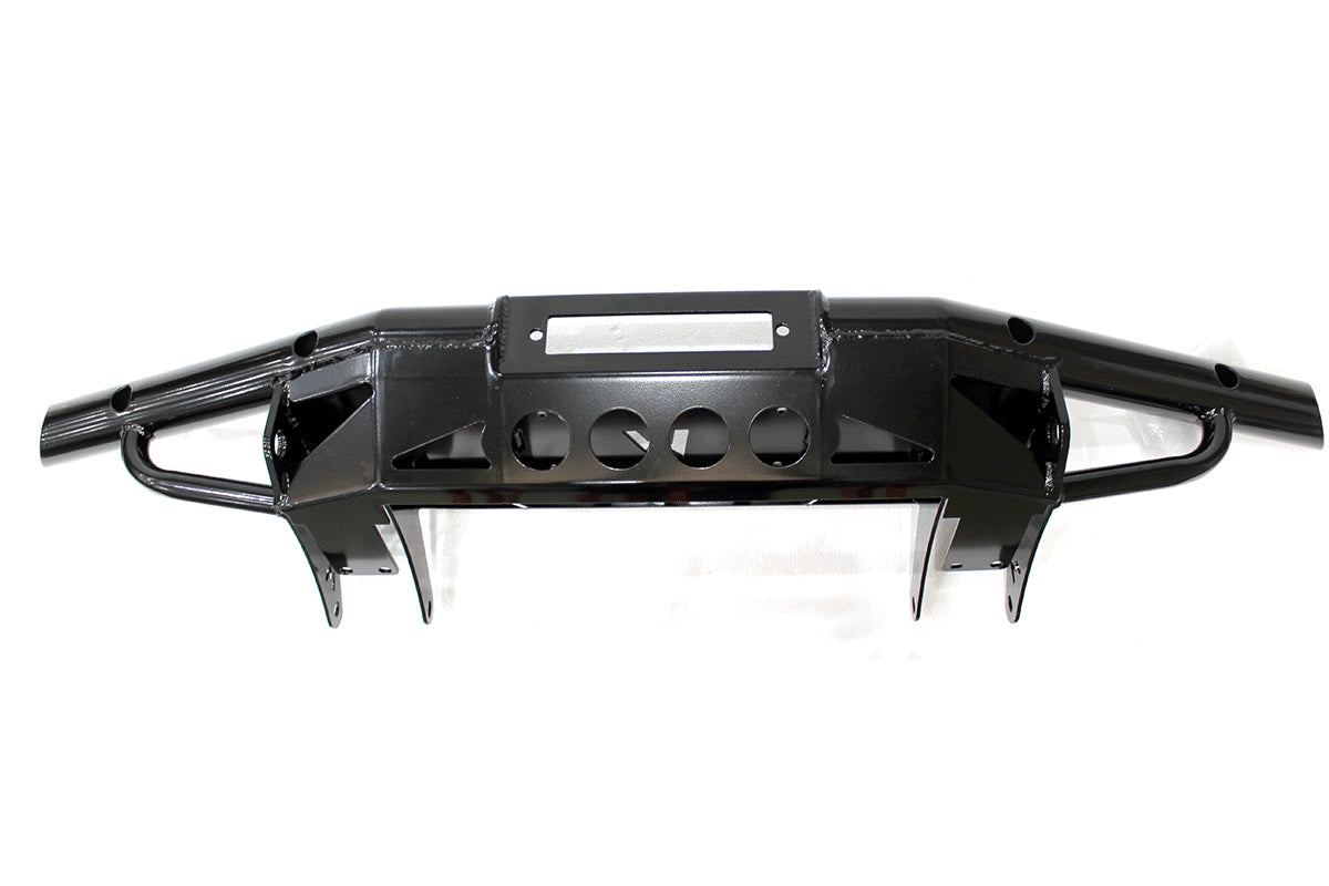 TF003AC - Tubular winch bumper without an A bar for Defenders with AC