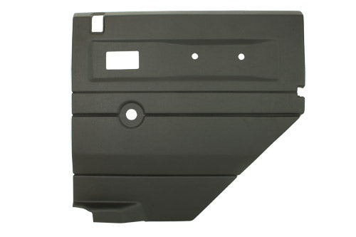 TF2480 - Black push button manual window RH rear door card DEF up to 2007
